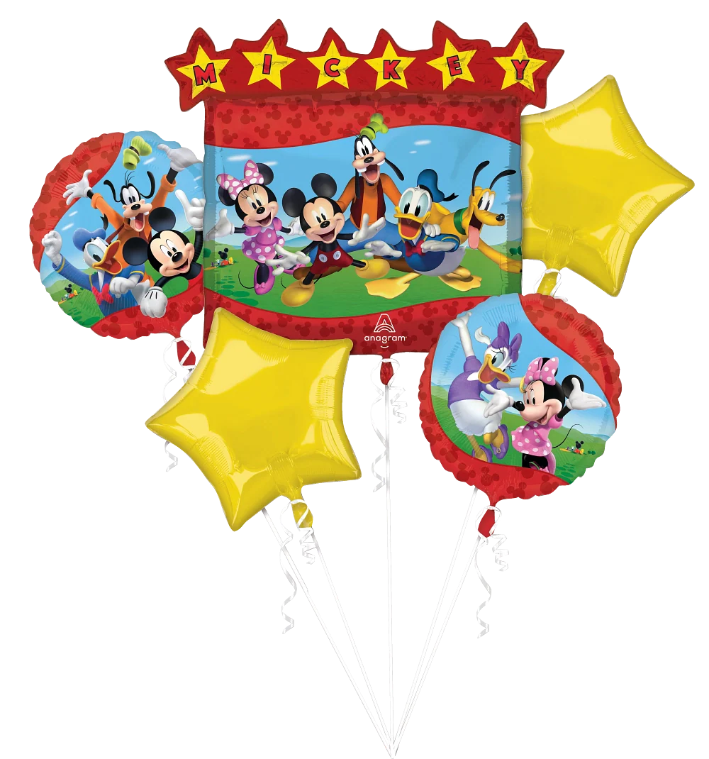 Bouquet Mickey Clubhouse Foil Balloon