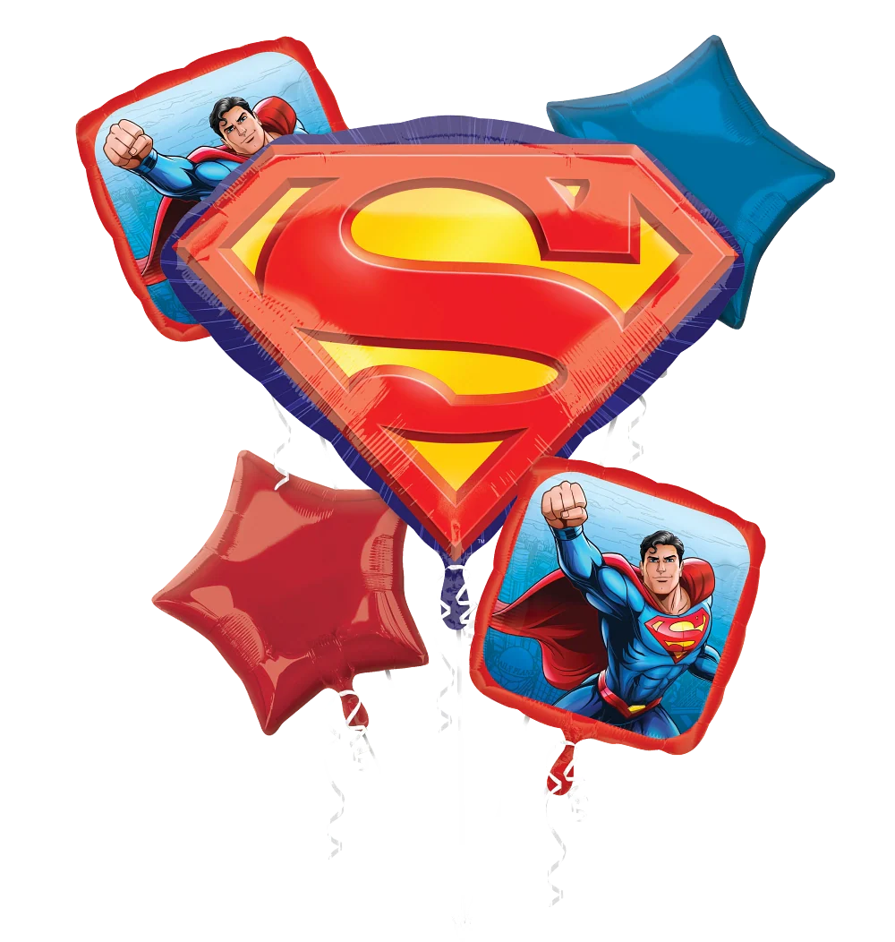 Bouquet Superman Foil Balloon