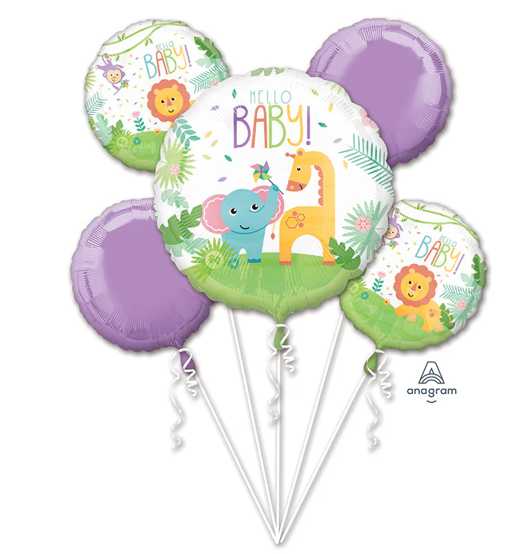 Fisher-Price Hello Baby Bouquet Foil Balloon
