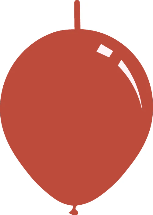 11" Deco Coral Decomex Linking Latex Balloons (100 Per Bag)