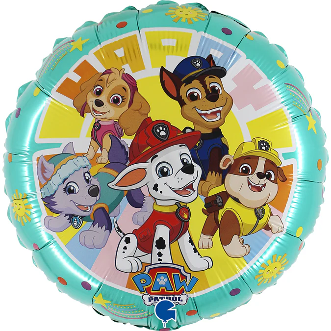 18" Paw Patrol Foil Balloon