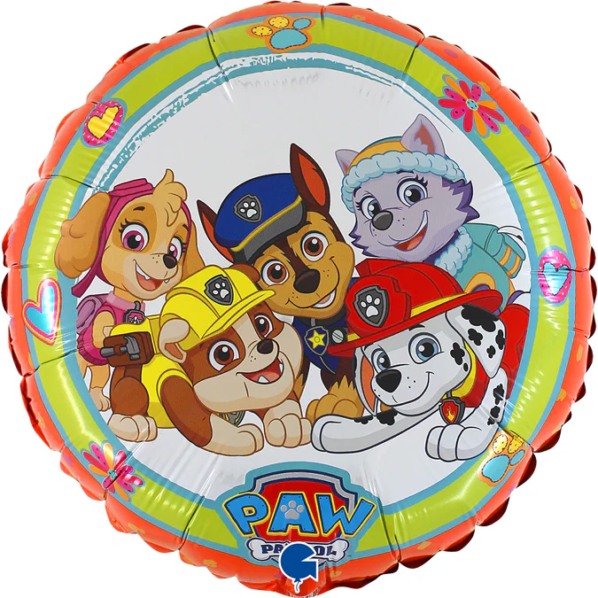 18" Paw Patrol Pawsome Foil Balloon