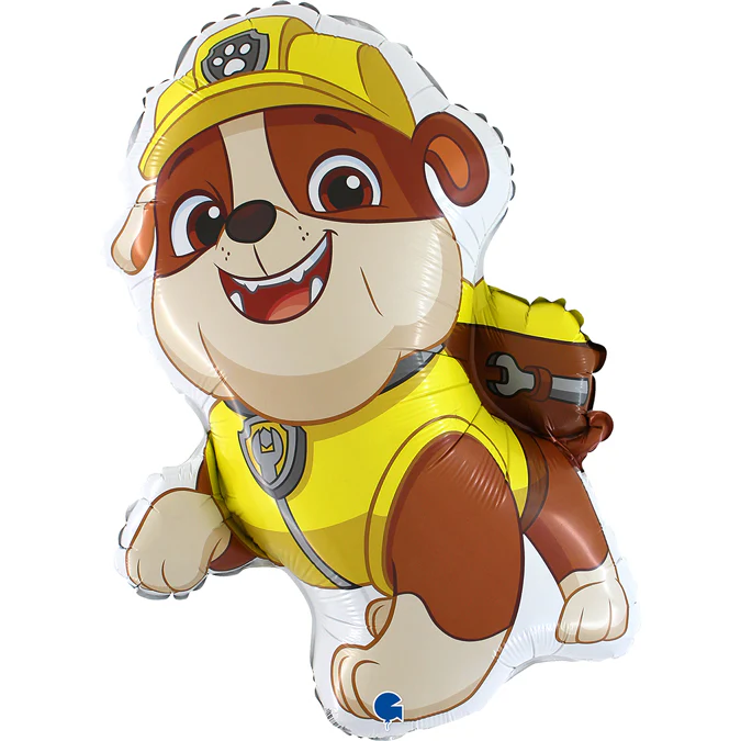 29" Paw Patrol Rubble Foil Balloon