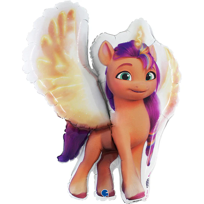 32" My Little Pony Sunny Alicorn Foil Balloon