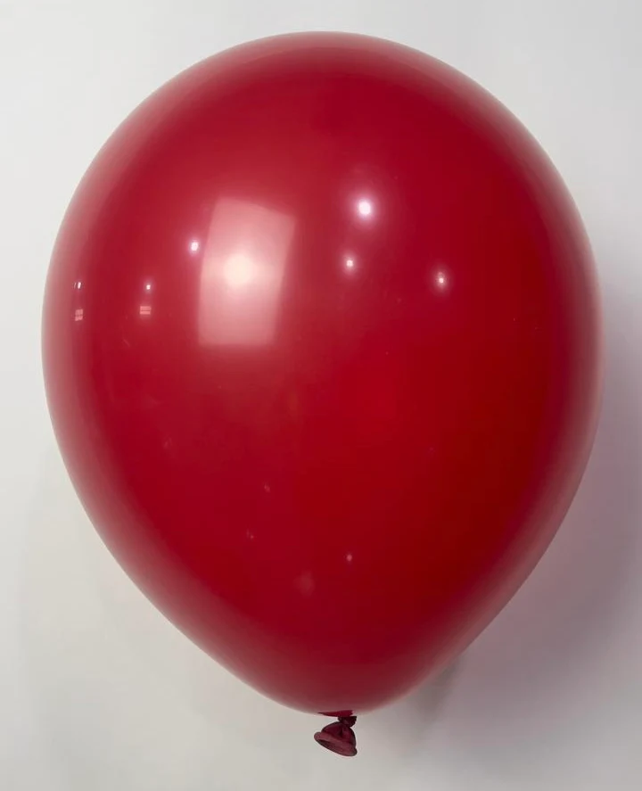 260D Standard Dynasty Red Decomex Twisting Modelling Latex Balloons (100 Per Bag) - Image 2