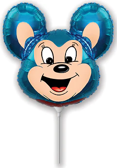 Mini Airfill Only (Sticks Sold Separately) Mighty Mouse Blue Balloon