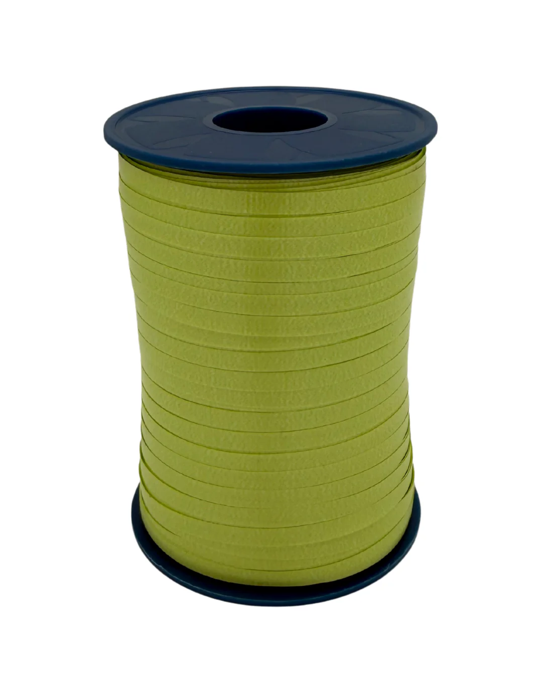 Morex Brand 3/16" x 500 YD - Poly Balloon Crimped/Ribbed Curling Ribbon Color: Lime
