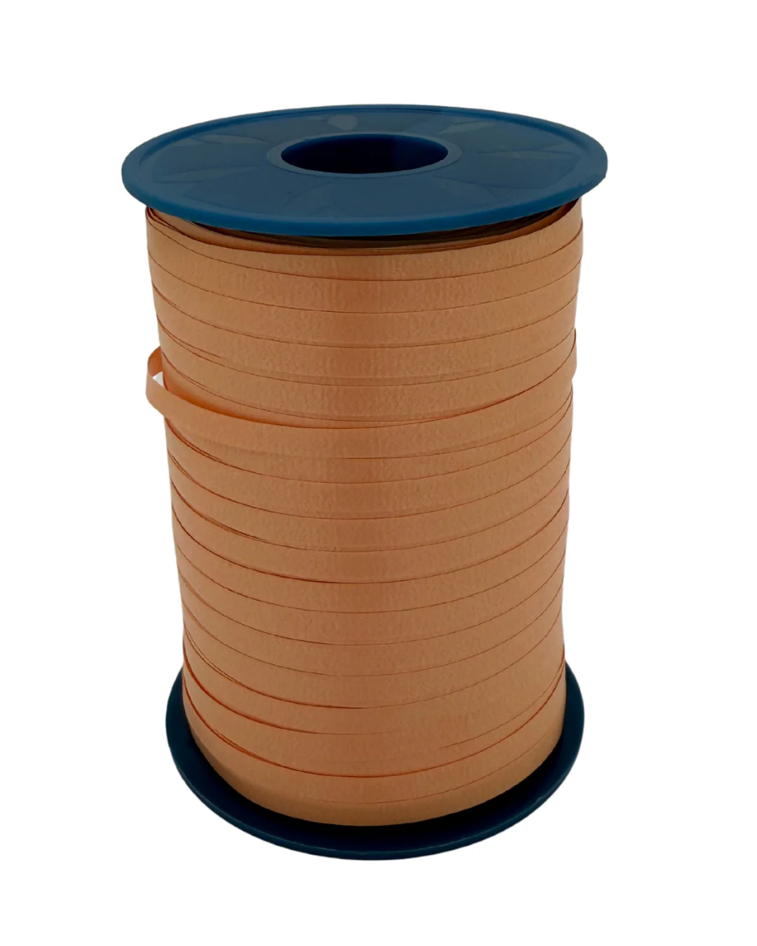 Morex Brand 3/16" x 500 YD - Poly Balloon Crimped/Ribbed Curling Ribbon Color: Peach