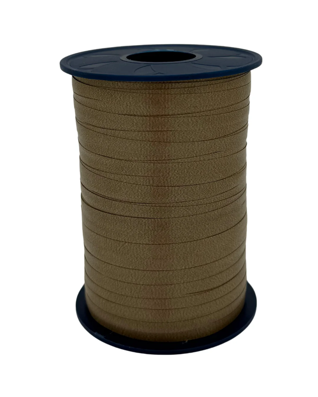 Morex Brand 3/16" x 500 YD - Poly Balloon Crimped/Ribbed Curling Ribbon Color: Taupe