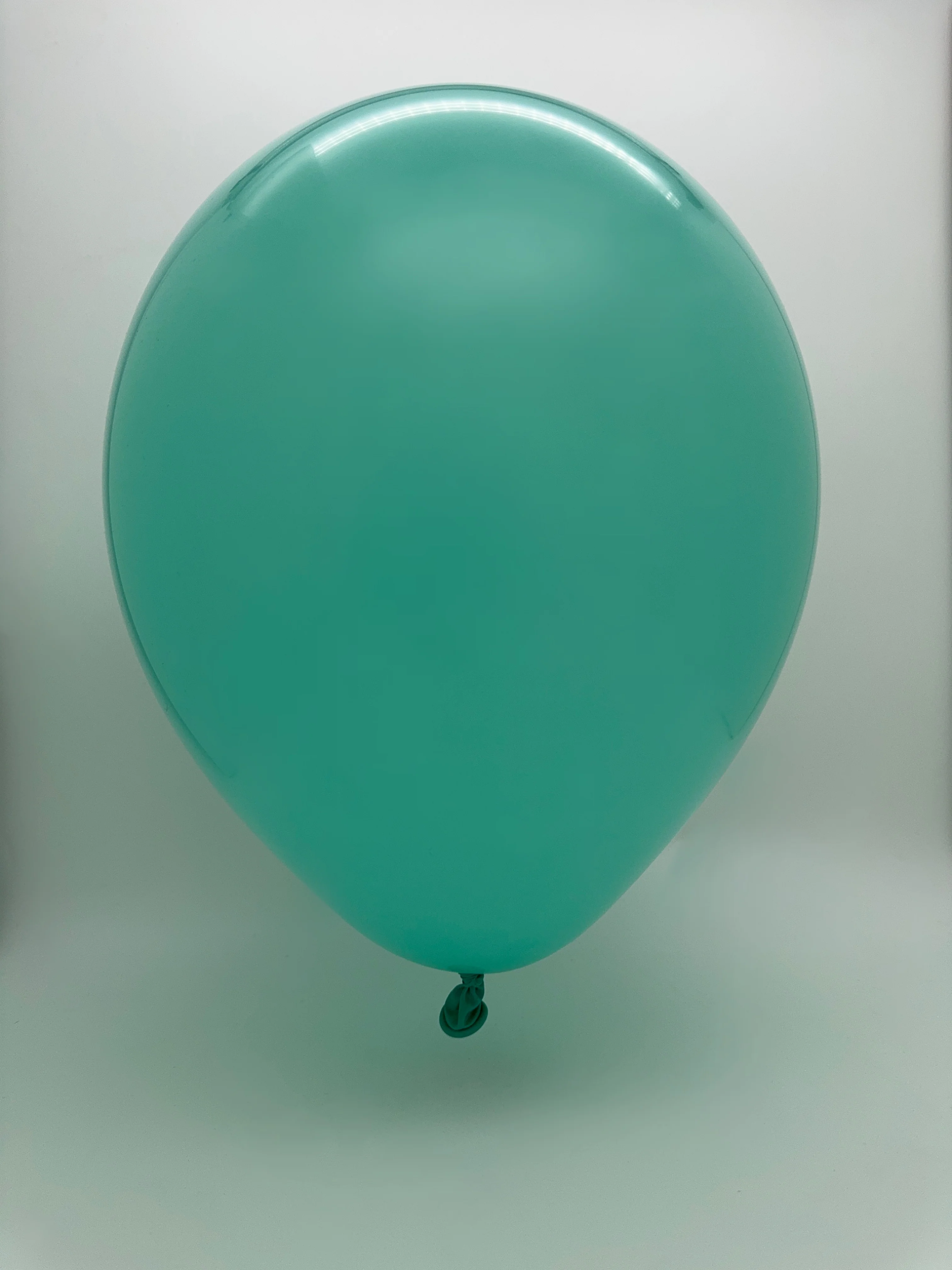 9" Standard Aqua Blue (Aquamarine) Decomex Latex Balloons (100 Per Bag) - Image 2