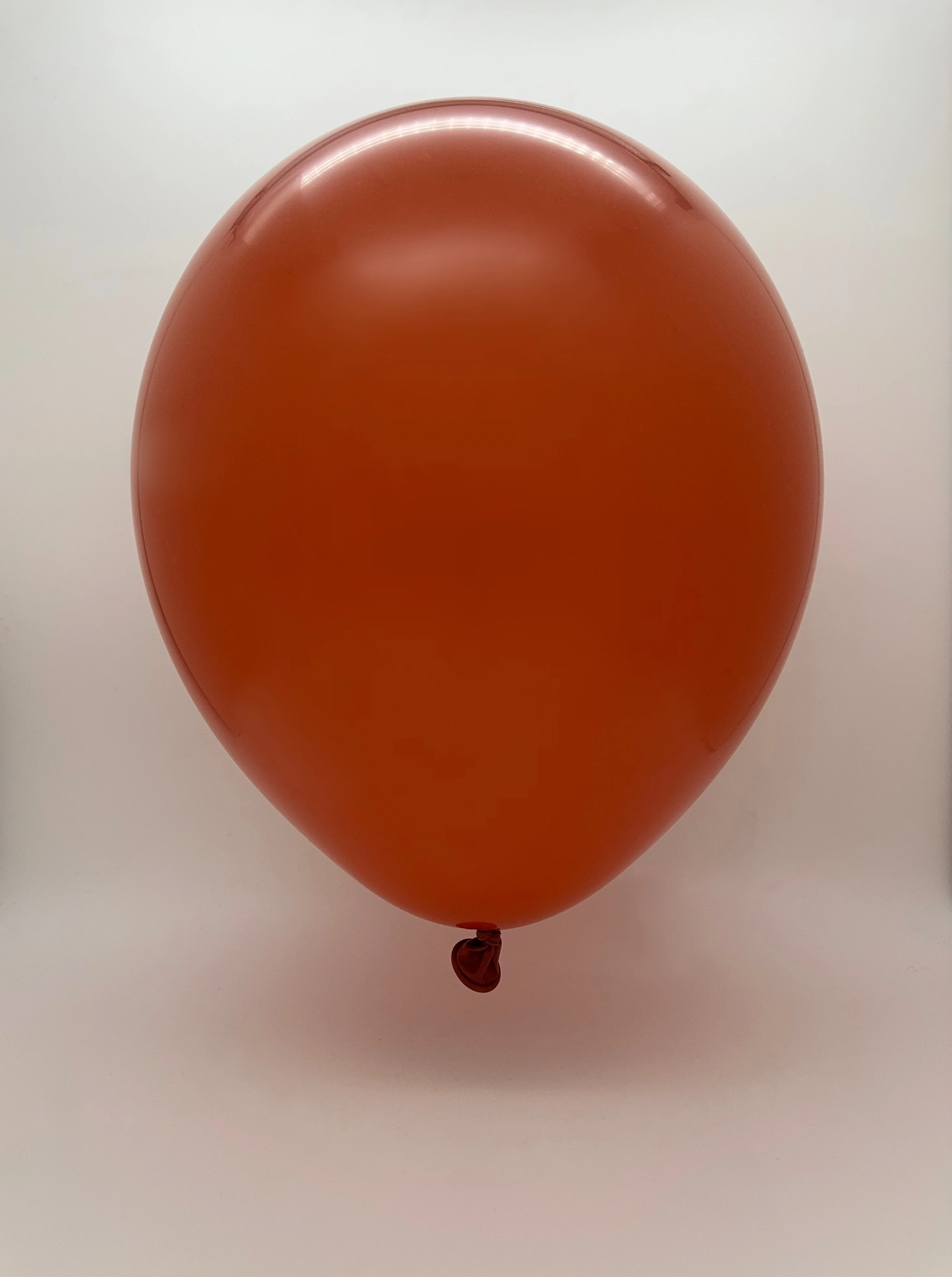 9" Deco Cider Orange (Rust Orange) Decomex Latex Balloons (100 Per Bag) - Image 2