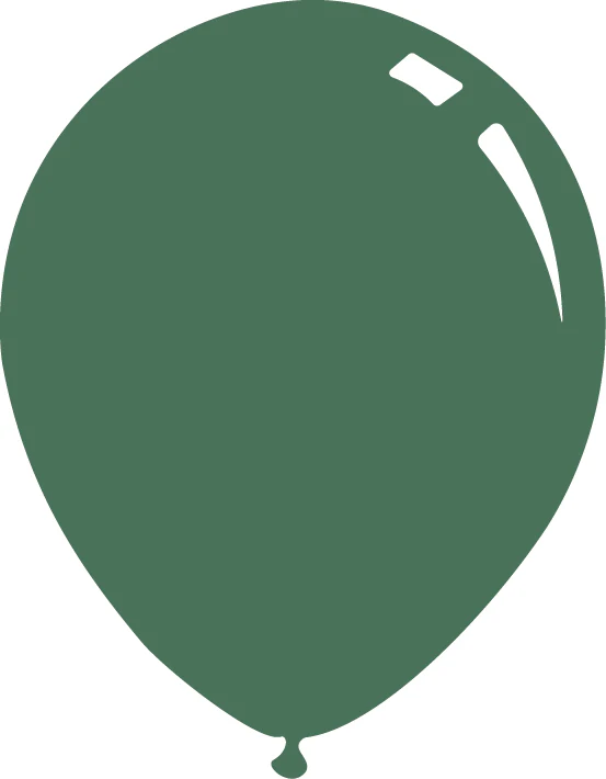 18" Deco Sage Decomex Latex Balloons (25 Per Bag)