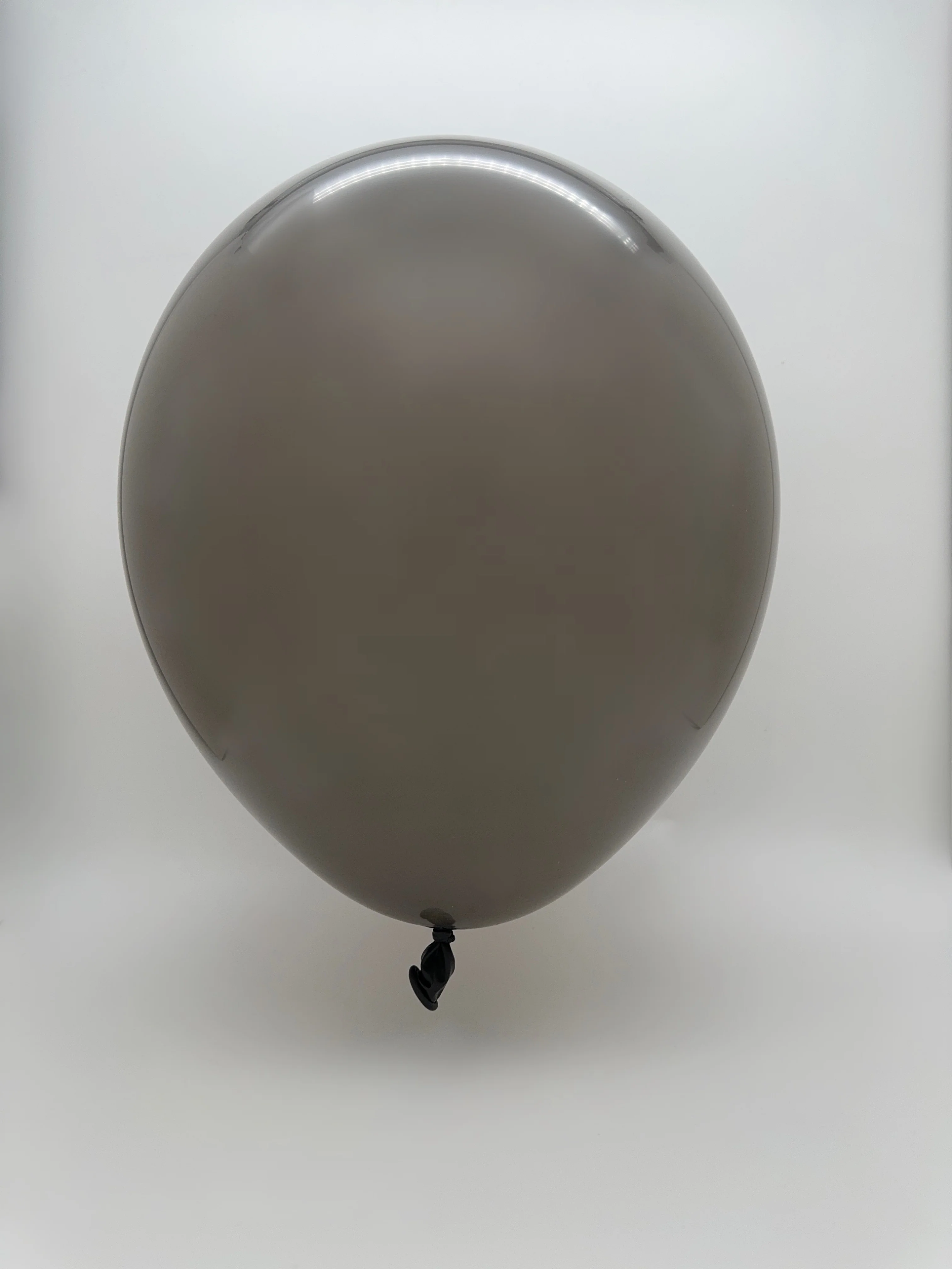 18" Deco Pebble Grey (Lead Grey) Decomex Latex Balloons (25 Per Bag) - Image 2