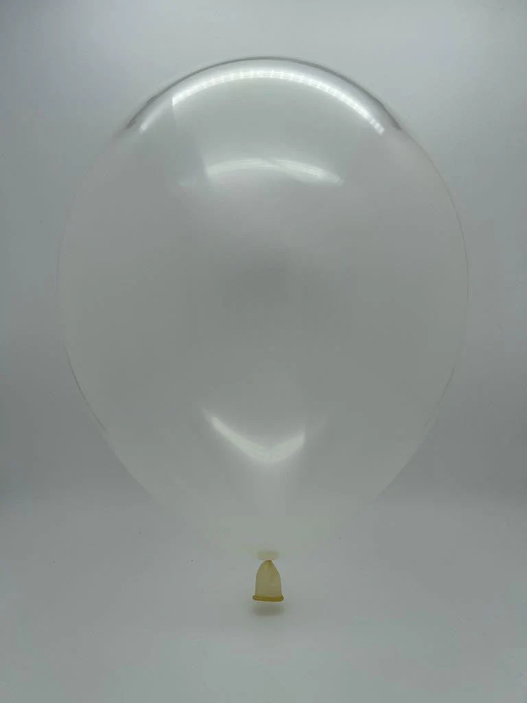 T160D Decomex Clear Twisting Latex Balloons - 100 Pack - Image 2