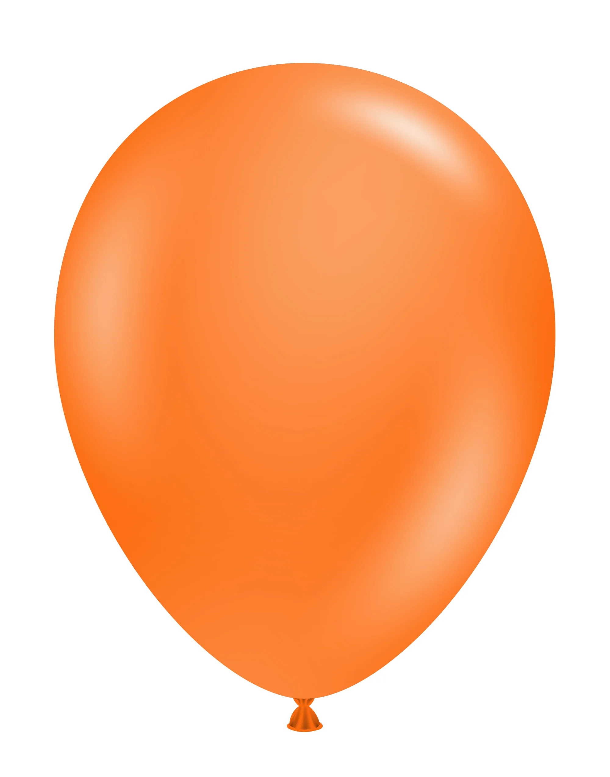 24" Standard Orange Latex Balloons (3 Per Bag) Brand Tuftex