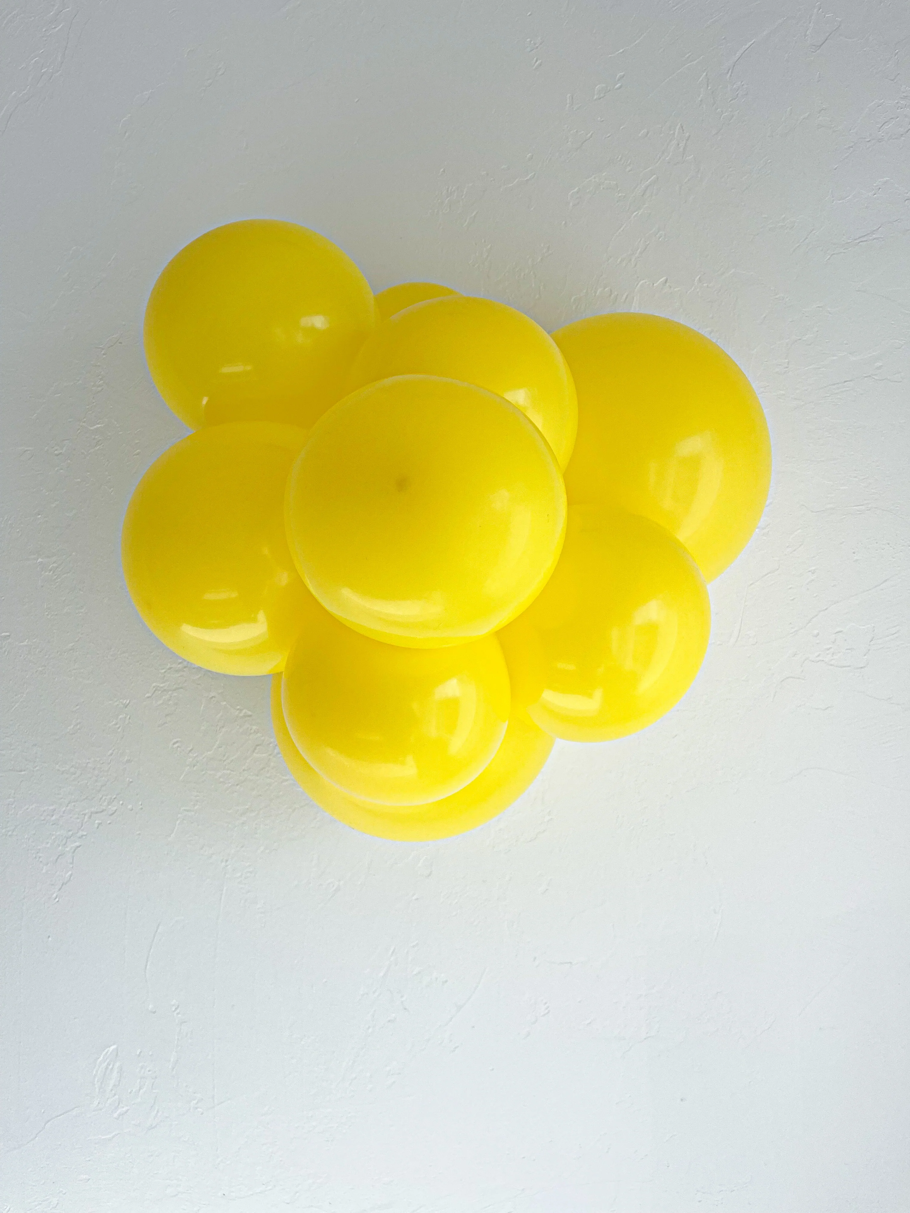 24" Yellow Standard Latex Balloons (3 Per Bag) Brand Tuftex - Image 3