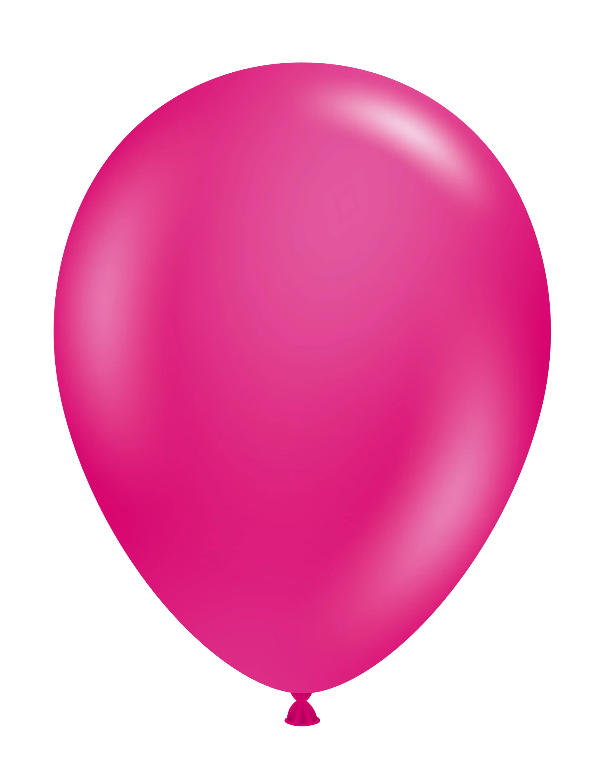 24" Magenta Crystal/Jewel Latex Balloons (3 Per Bag) Brand Tuftex