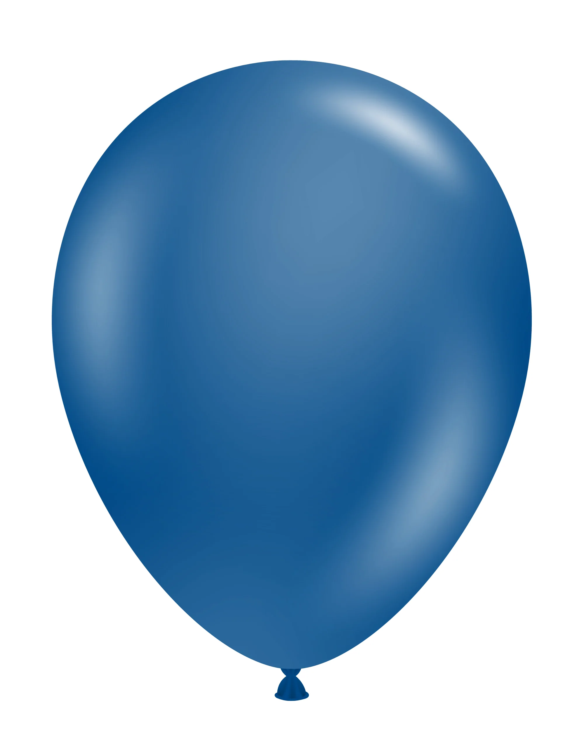 24" Crystal/Jewel Sapphire Blue Latex Balloons (3 Per Bag) Brand Tuftex