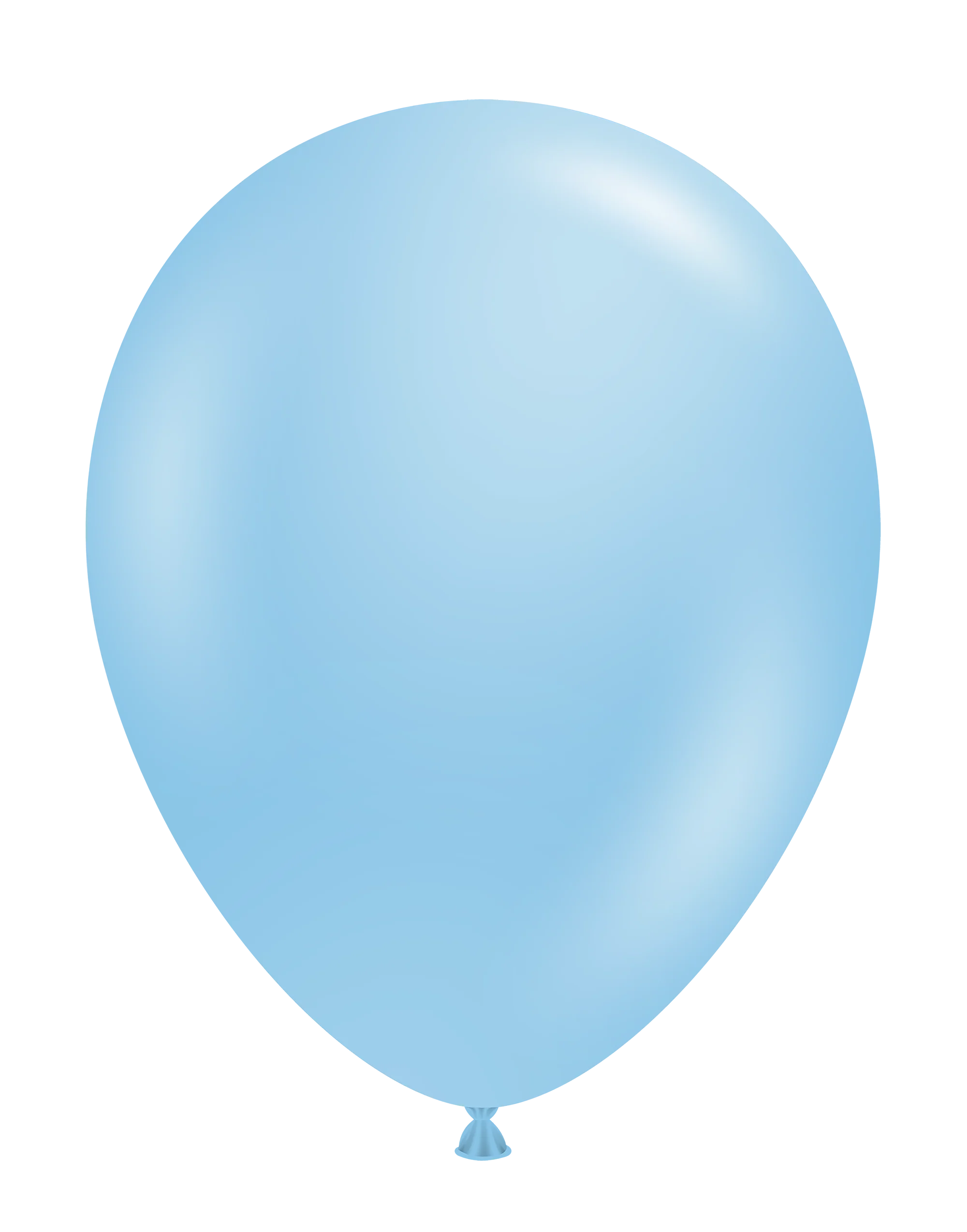 24" Baby Blue Tuftex Latex Balloons Designer Balloons (3 Per Bag)