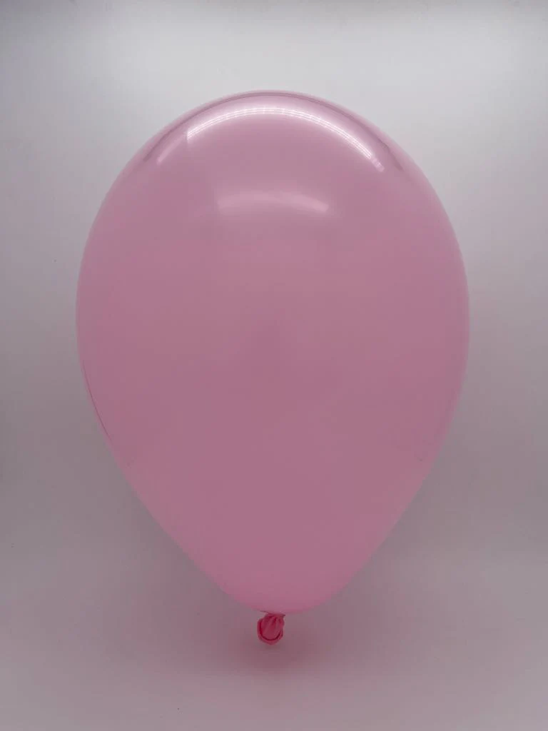 24" Baby Pink Tuftex Latex Balloons Designer Balloons (3 Per Bag) - Image 2