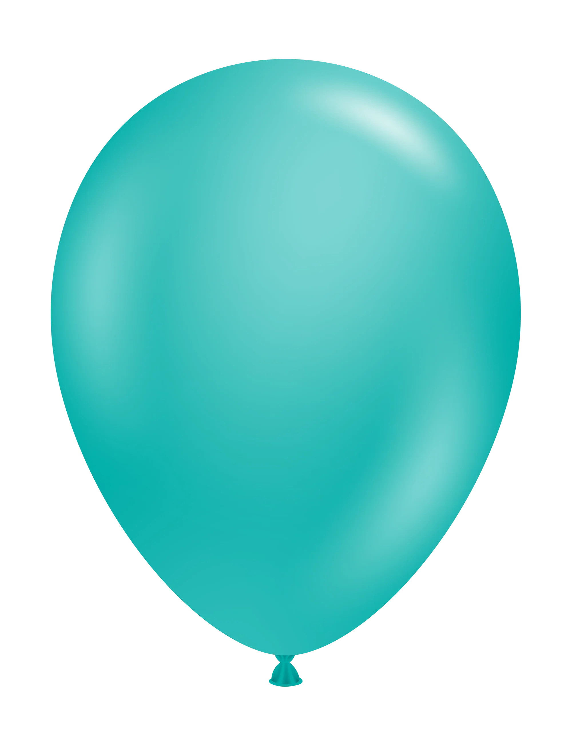 24" Teal Tuftex Latex Balloons Designer Balloons (3 Per Bag)