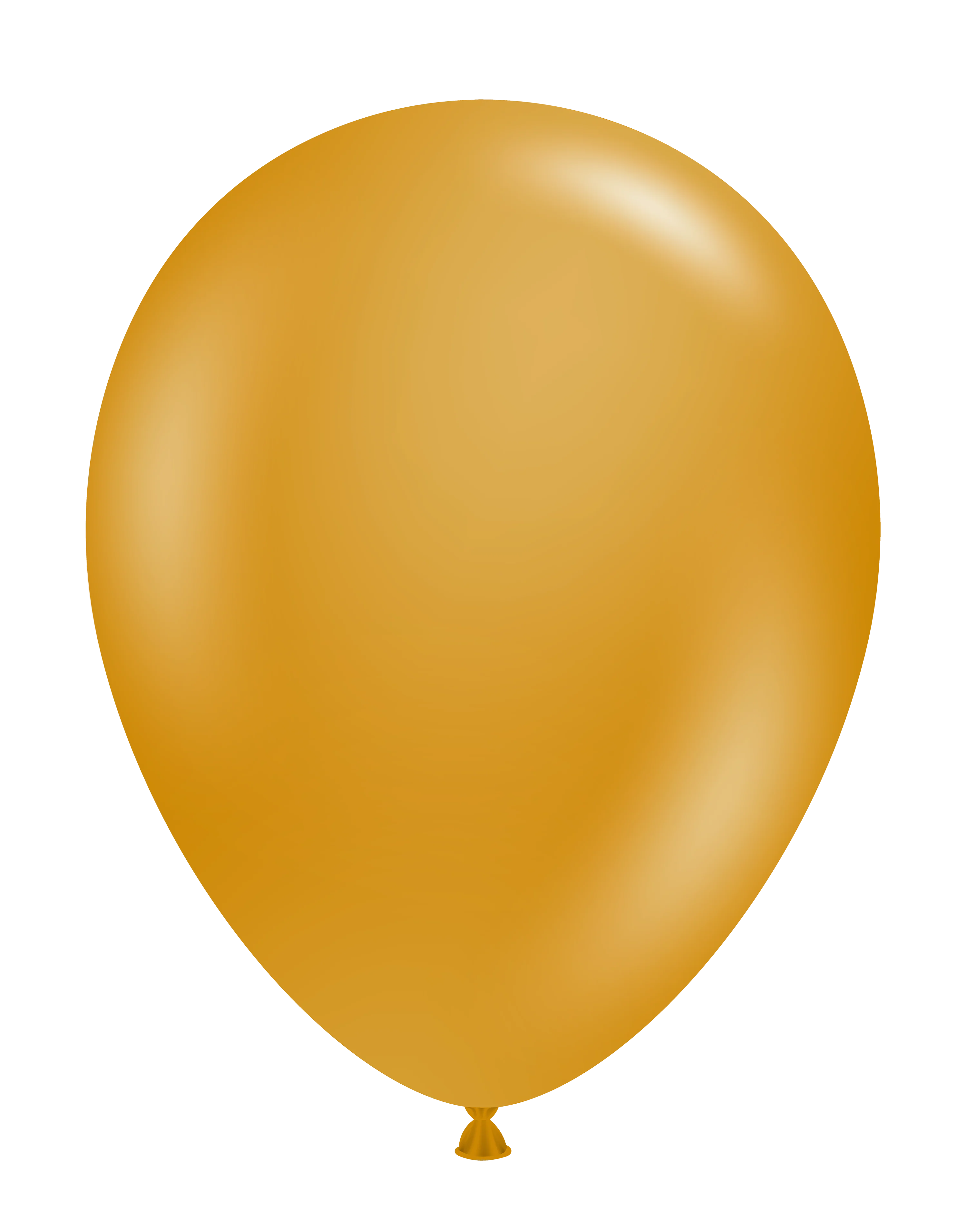 24" Pearl Metallic Gold Latex Balloons (3 Per Bag) Brand Tuftex