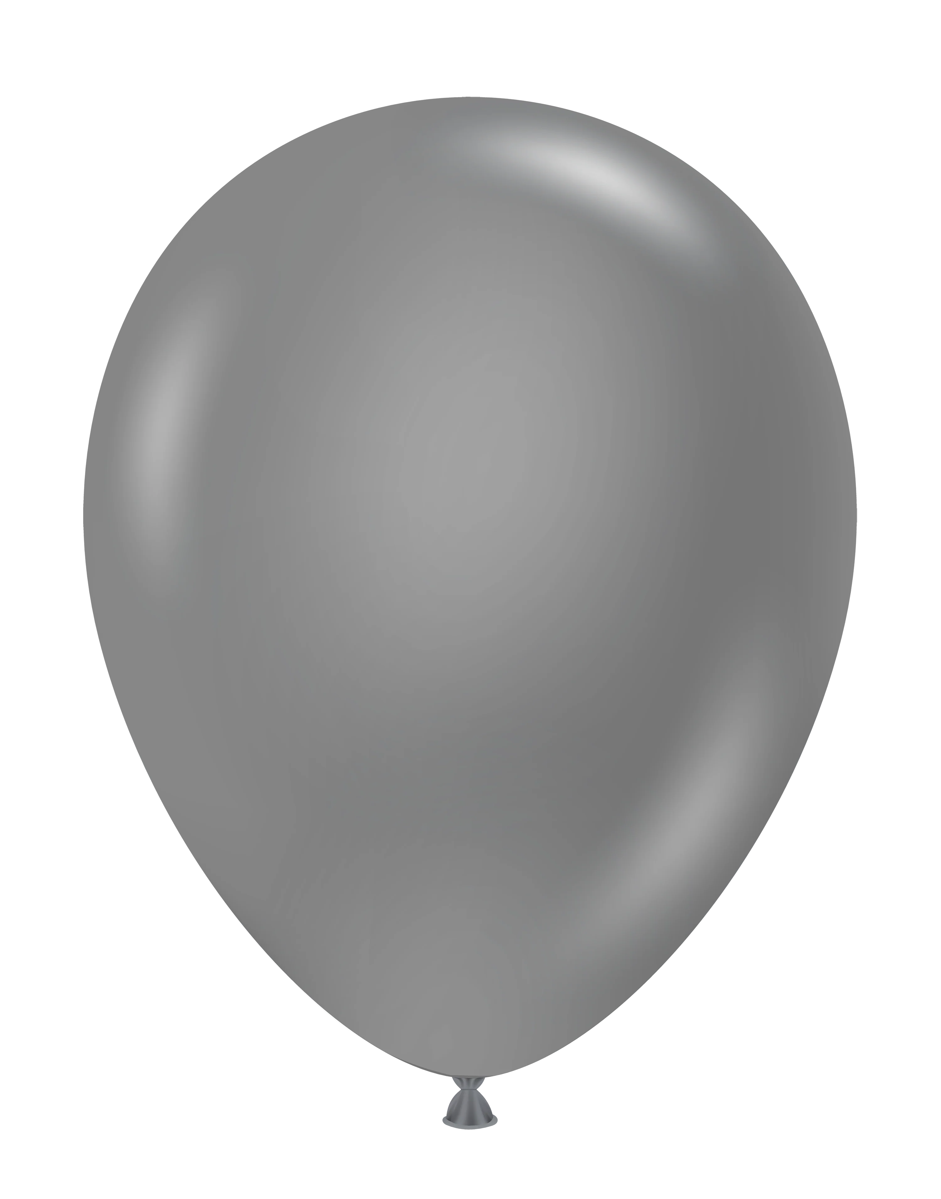 24" Pearl Metallic Silver Latex Balloons (3 Per Bag) Brand Tuftex
