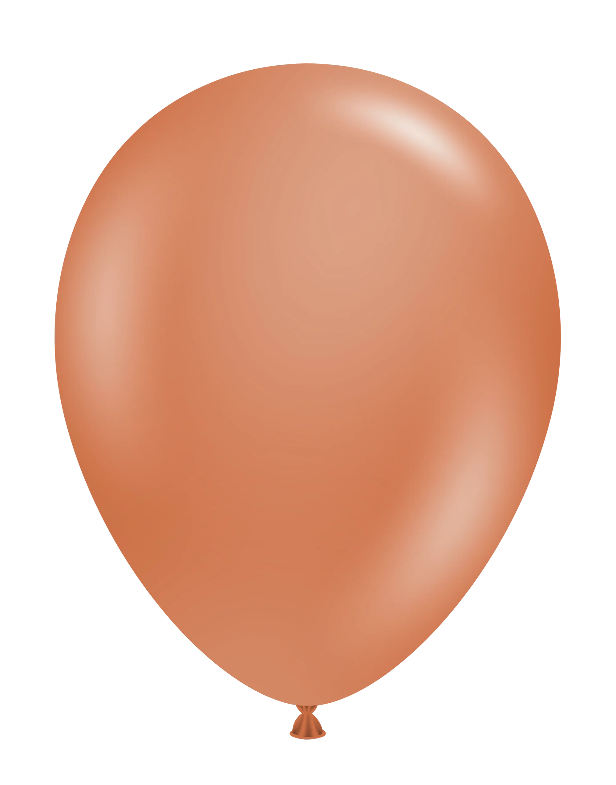 24" Burnt Orange Tuftex Latex Balloons Designer Balloons (3 Per Bag)