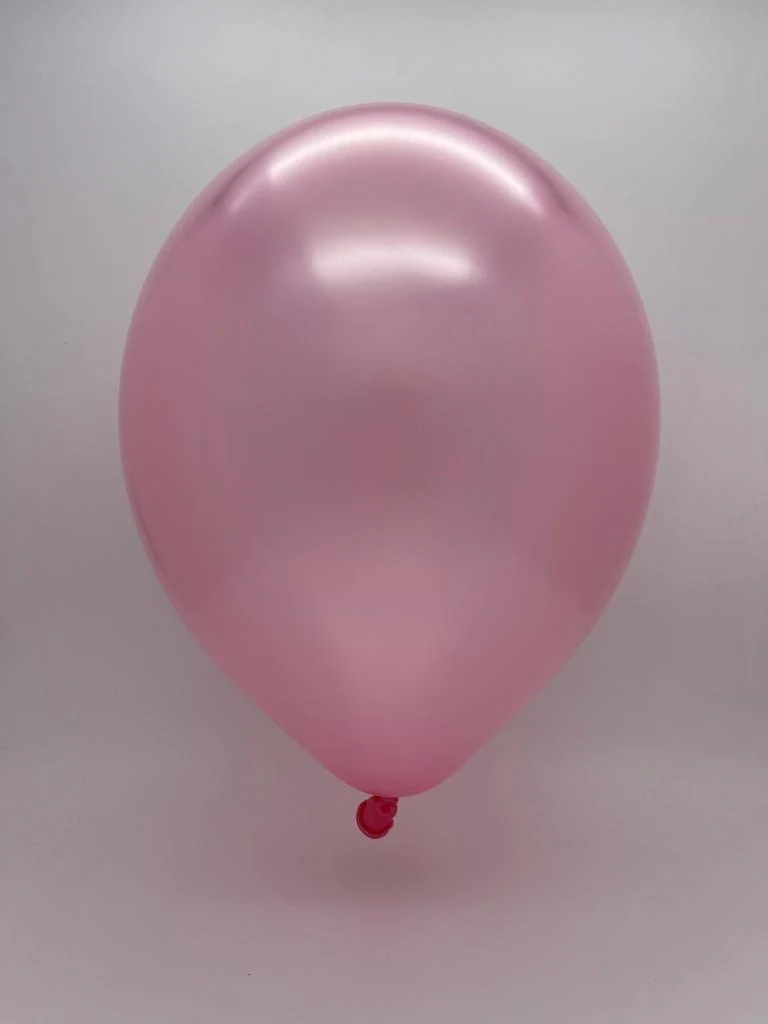 24" Pearl Metallic Shimmering Pink Tuftex Latex Balloons (3 Per Bag) - Image 2