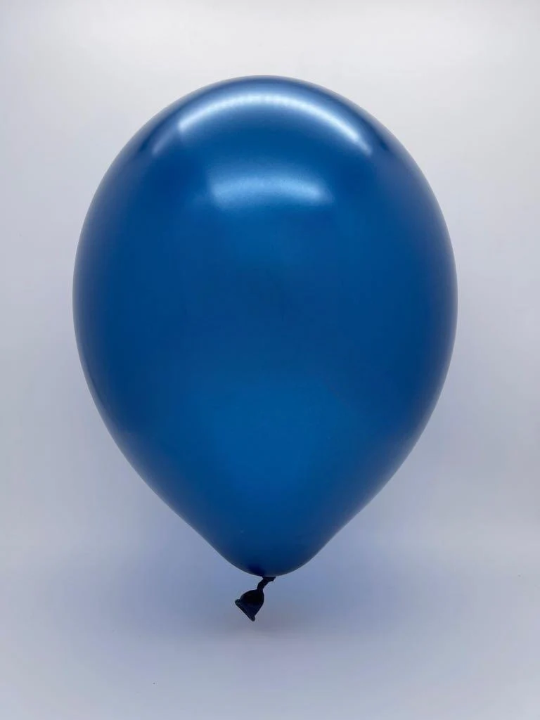 24" Pearl Metallic Midnight Blue Tuftex Latex Balloons (3 Per Bag) - Image 2