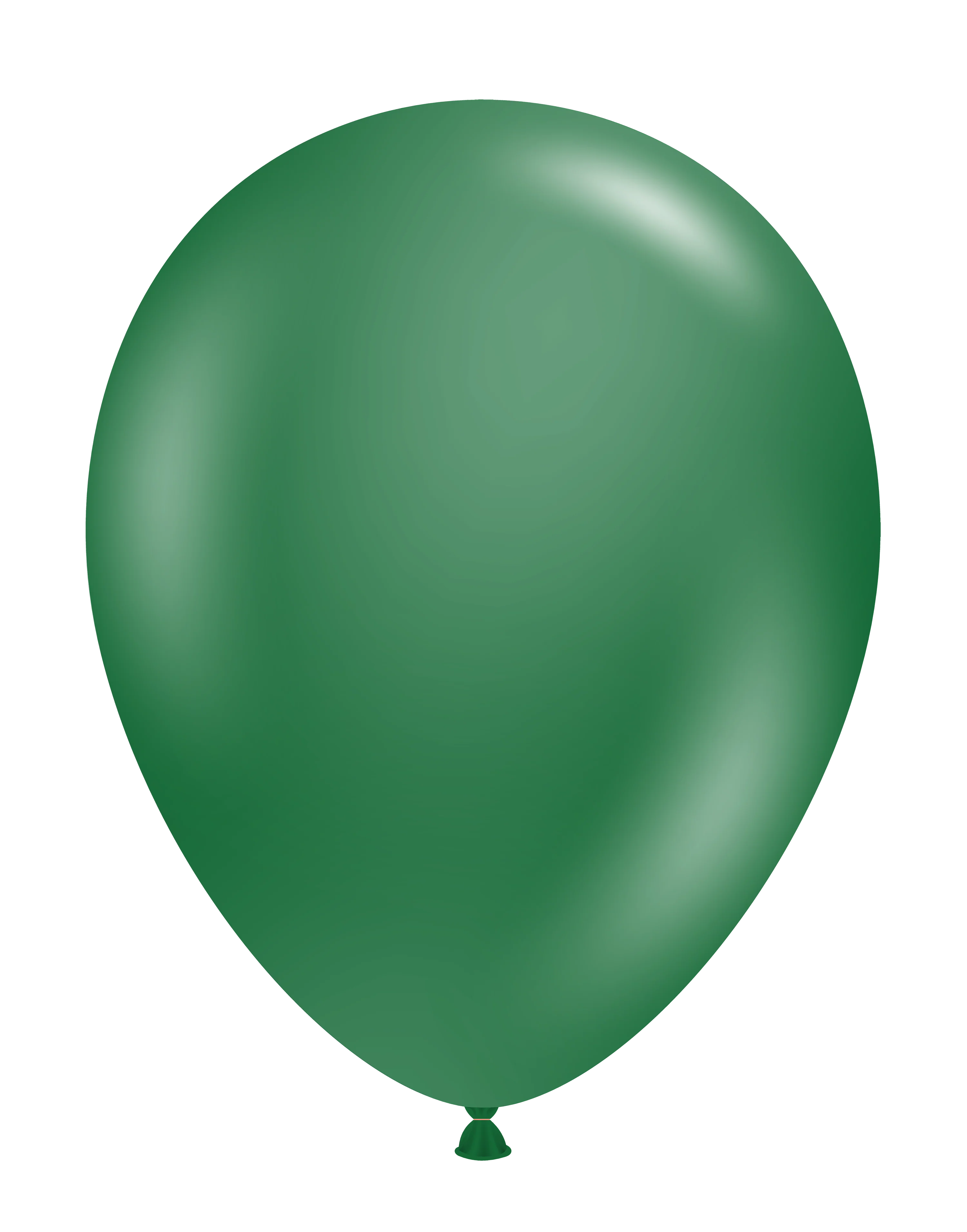 24" Pearl Metallic Forest Green Tuftex Latex Balloons (3 Per Bag)