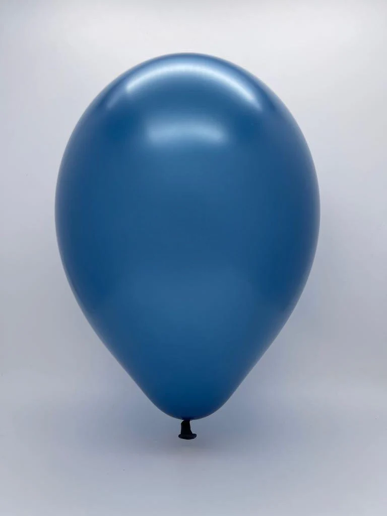 24" Navy Tuftex Latex Balloons Designer Balloons (3 Per Bag) - Image 2