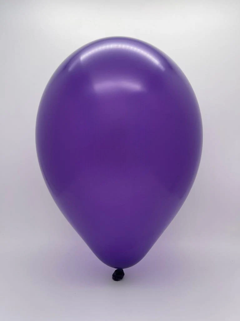 24" Plum Purple Tuftex Latex Balloons Designer Balloons (3 Per Bag) - Image 2