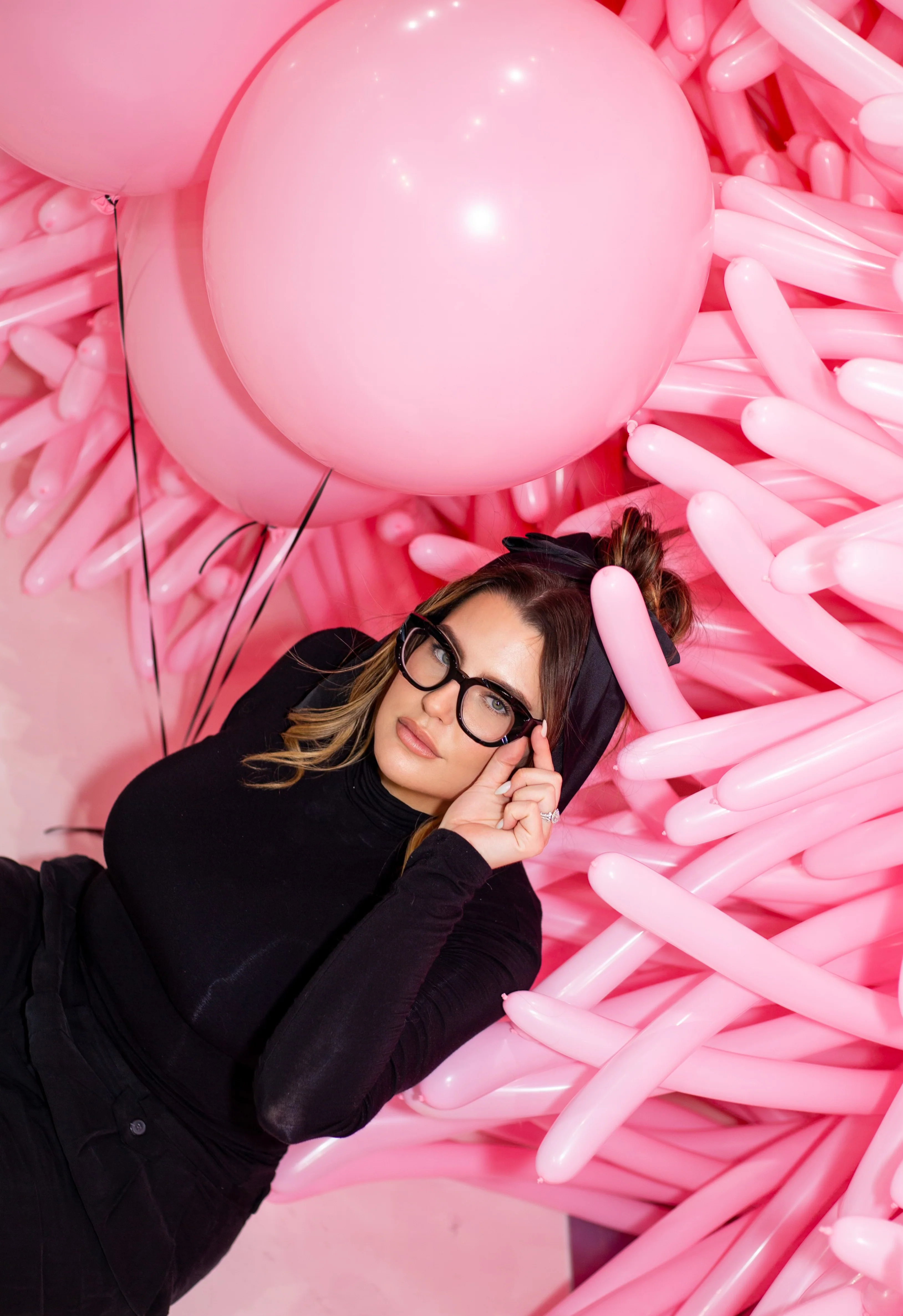 TT-260's Baby Pink Tuftex Brand Latex Balloons Twisting Animal Designer Balloons - Image 8