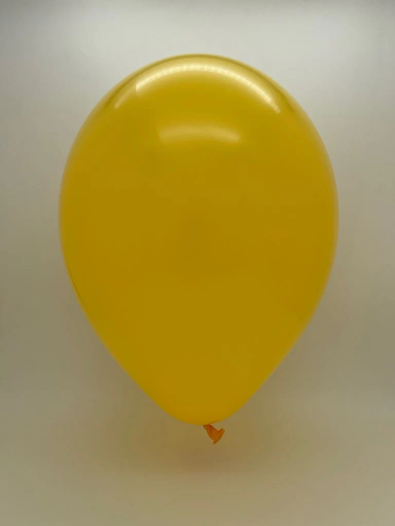 TT-260's Designer Goldenrod Tuftex Brand Twisting Animal Latex Balloons - Image 2