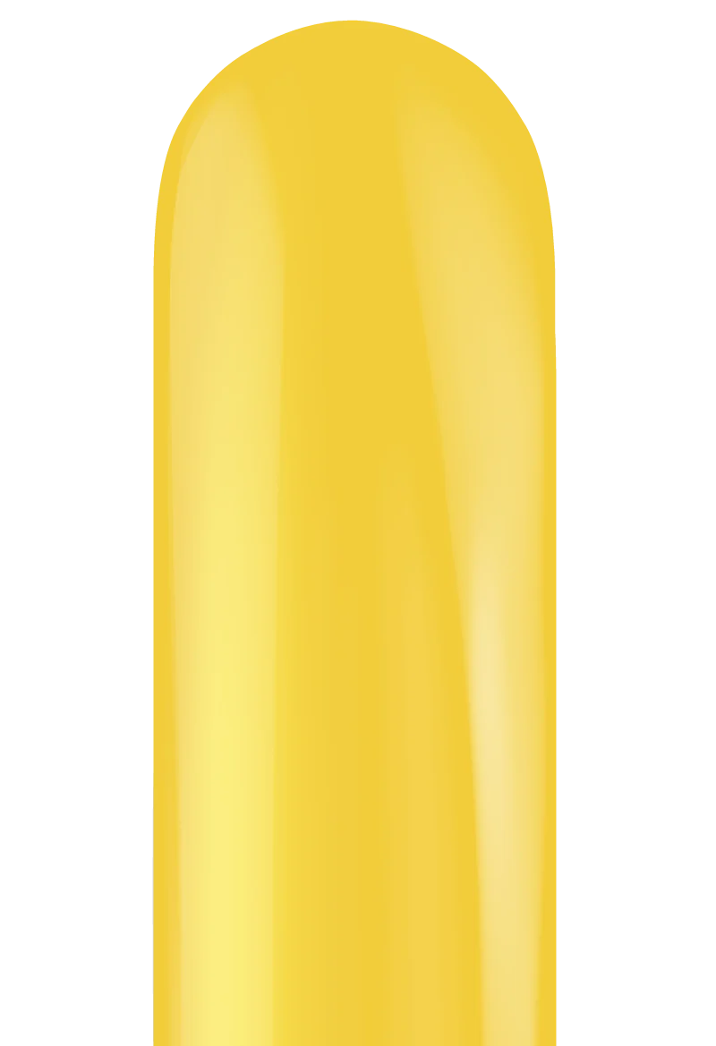 TT-260's Designer Goldenrod Tuftex Brand Twisting Animal Latex Balloons - Image 4