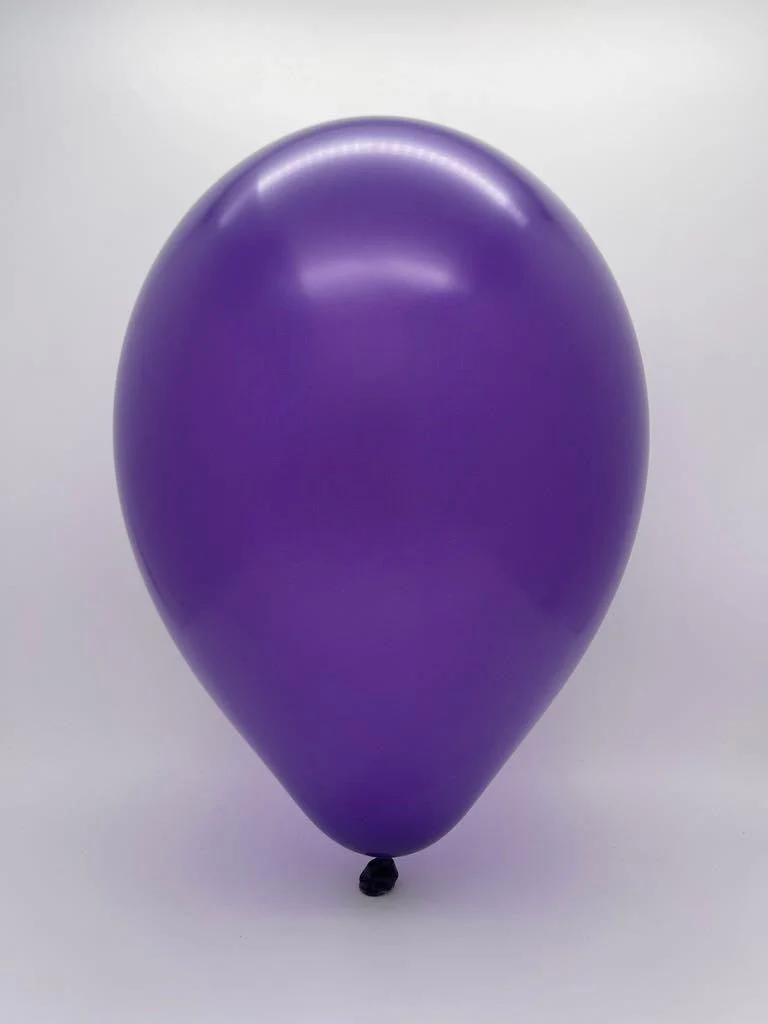TT-260's Designer Plum Purple Tuftex Brand Twisting Animal Latex Balloons - Image 2