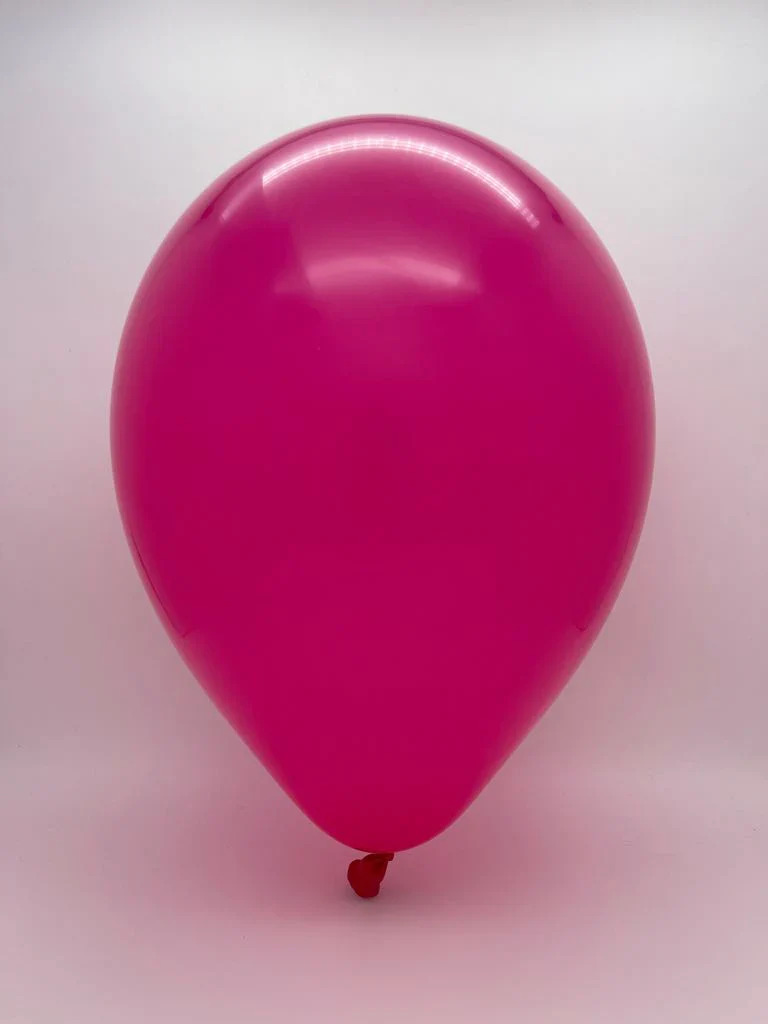 TT-260's Hot Pink Tuftex Brand Latex Balloons Twisting Animal Designer Balloons - Image 2