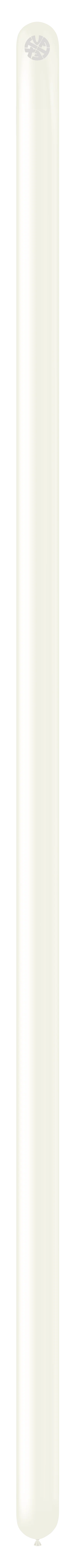 TT-260's White Tuftex Brand Twisting Animal Standard Latex Balloons - Image 3